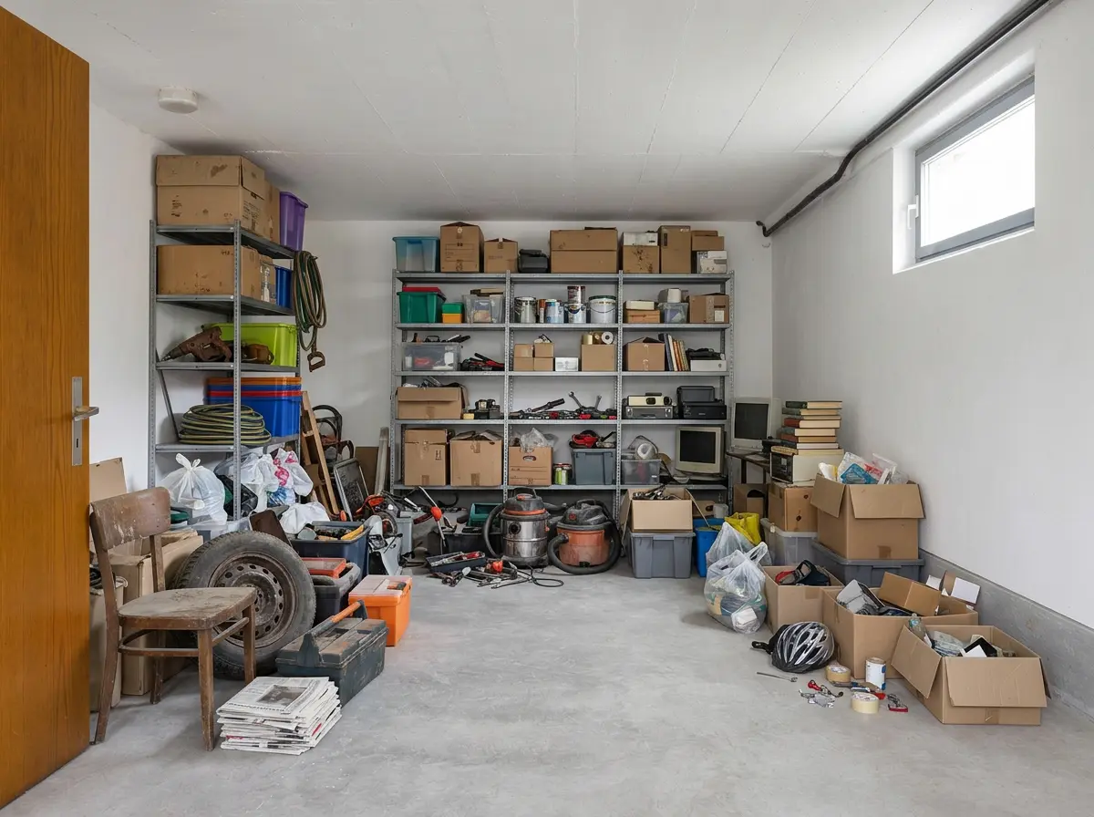 Garage vorher