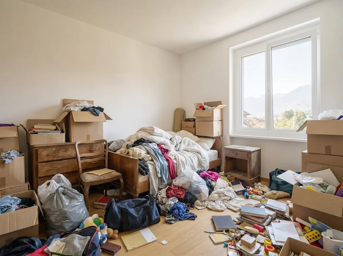 Schlafzimmer vorher