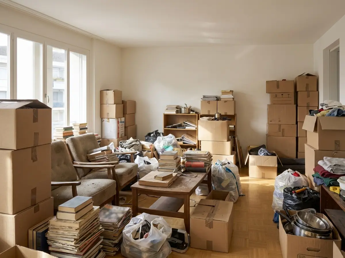 Wohnzimmer vorher